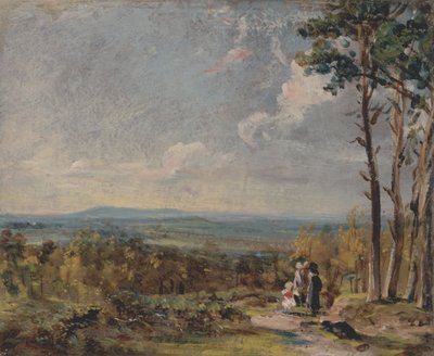 Hampstead Heath Looking Towards Harrow by John Constable